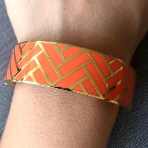 Kate Spade hinged idiom bangle